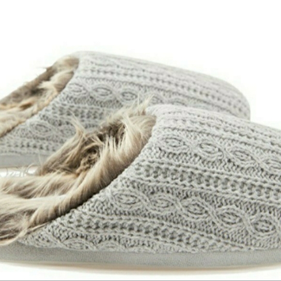 PJ Salvage Shoes - PJ Salvage furry slippers
